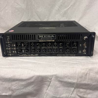 Mesa Boogie Big Block Titan V12 2-Channel 1200-Watt Bass Amp Head 2007 - 2011 - Black image 1