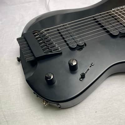 Kiesel Osiris Multiscale 8 Headless Baritone 8-string Guitar with Gig Bag 2018 - Jet Black image 6