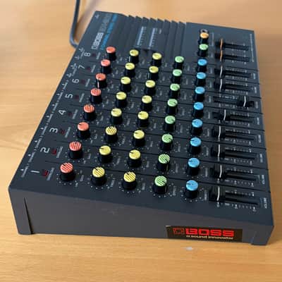 Boss BX-800 8-Channel Stereo Mixer 1980s - Black image 3