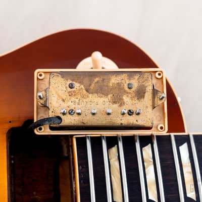 1980 Tokai Reborn Old Love Rock LS120 Original Burst w/ Lifton-Style Case, Double Cream DiMarzio PAF image 17