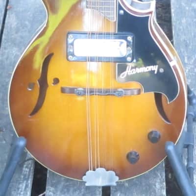 Harmony H-35 "Batwing" electric mandolin image 1