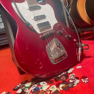 Guild Surfliner Deluxe Electric Guitar 2025 Scarlett Red Metallic image 3