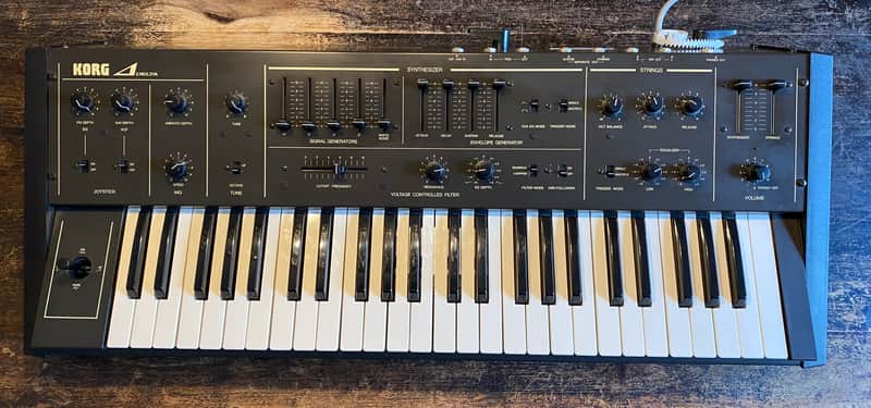 Korg Delta Analog Synthesizer and String Machine like new in Box image 1