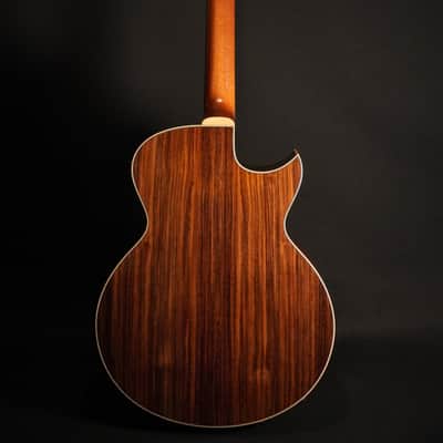 Striebel Guitars Left-Handed Baritone Guitar – Jumbo 2014 - Natural image 2
