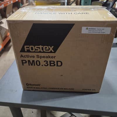 Fostex AMS-PM0-3BD Active Speaker with Bluetooth and USB-DAC - Pair (B-Stock) image 1