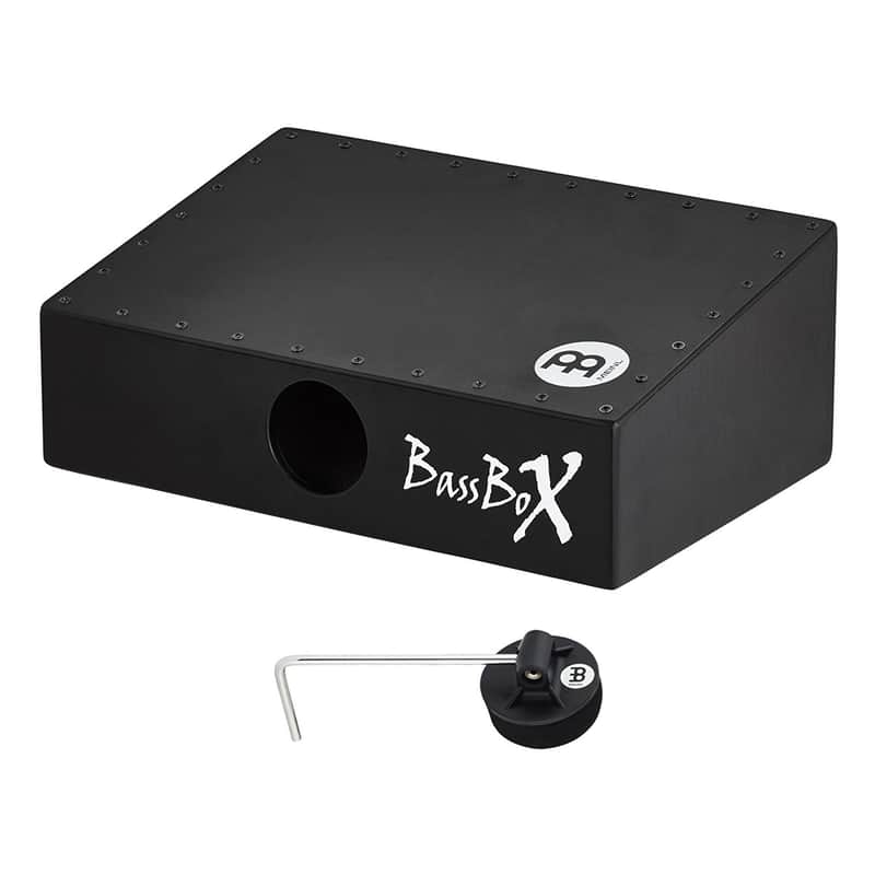 Meinl Bassbox Acoustic Stomp Box Block w/ L-Shaped Beater image 2