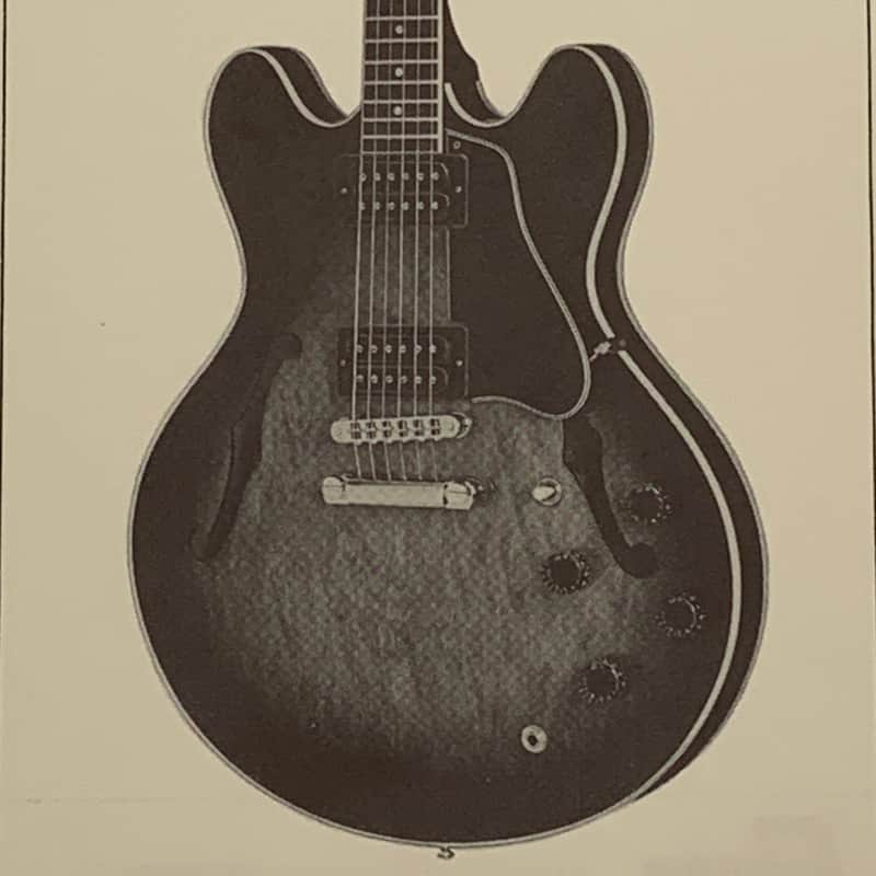 Gibson ES-335PRO Dealer Sheet 1981 image 1