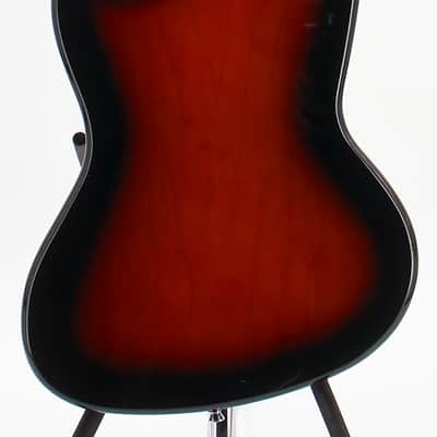 Used AS/IS Silvertone 1478 Reissue Red Silver Flake Burst Electric Guitar image 5
