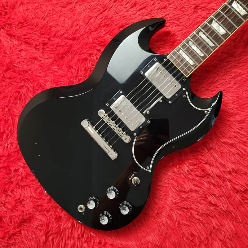 2010 Navigator N-SG-450 LTD SG Standard Black - All Original With Original Hard Shell Case - Made By ESP Kiso Custom Shop in Japan MIJ image 1