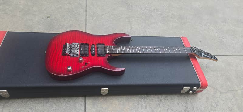 Ibanez RG570 Gravure Flame top 1993 Made in Japan image 1