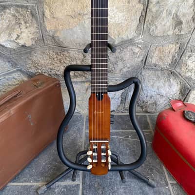Silent Classical Guitar - Folding Travel Nylon String with Original Gig Bag image 2