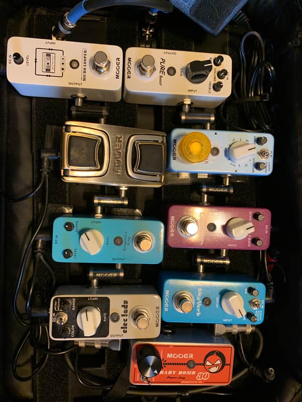 Mooer Micro Pedals 2018 Full Rack image 1