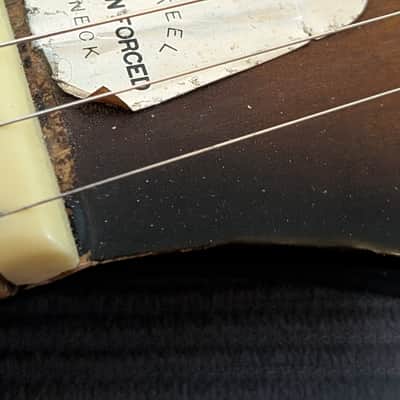 Teisco/Audition 3-Pickup Guitar Vintage 1960s MIJ Sunburst/Mac DeMarco Style image 13