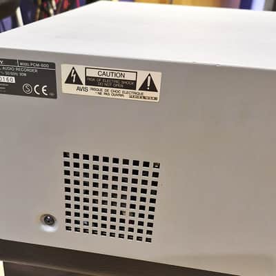 Sony PCM-800 - 8 tracks Digital Audio Recorder image 5