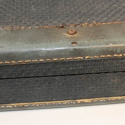 Ampeg or Burns Guitar Case • 1960's • Blue Diamond Tolex image 11