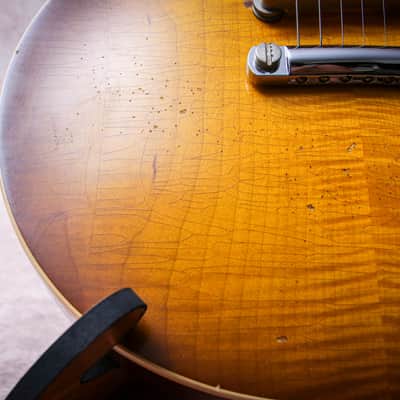 GIBSON USA Custom Shop Signature Jimmy Page "Number Two" Les Paul Reissue Tom Murphy Aged 41# "Page Burst" (2009) image 11
