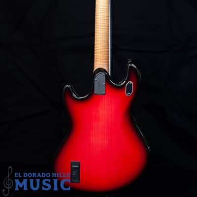 Ernie Ball Music Man StingRay HT Guitar Raspberry Burst image 10