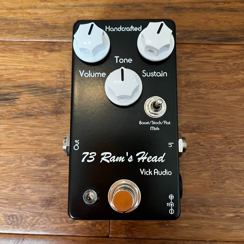 Vick Audio '73 Ram's Head Fuzz 2010s - Black image 1