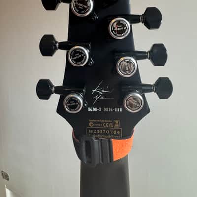 Schecter Keith Merrow KM-7 MK-III Legacy W/Evertune! Transparent Black Burst image 8