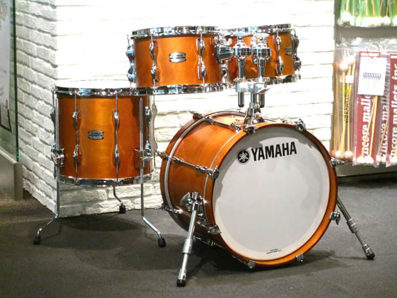 Yamaha Recording Custom 18" 10" 12" 14" Real Wood Bop- Kit Drum Set image 1