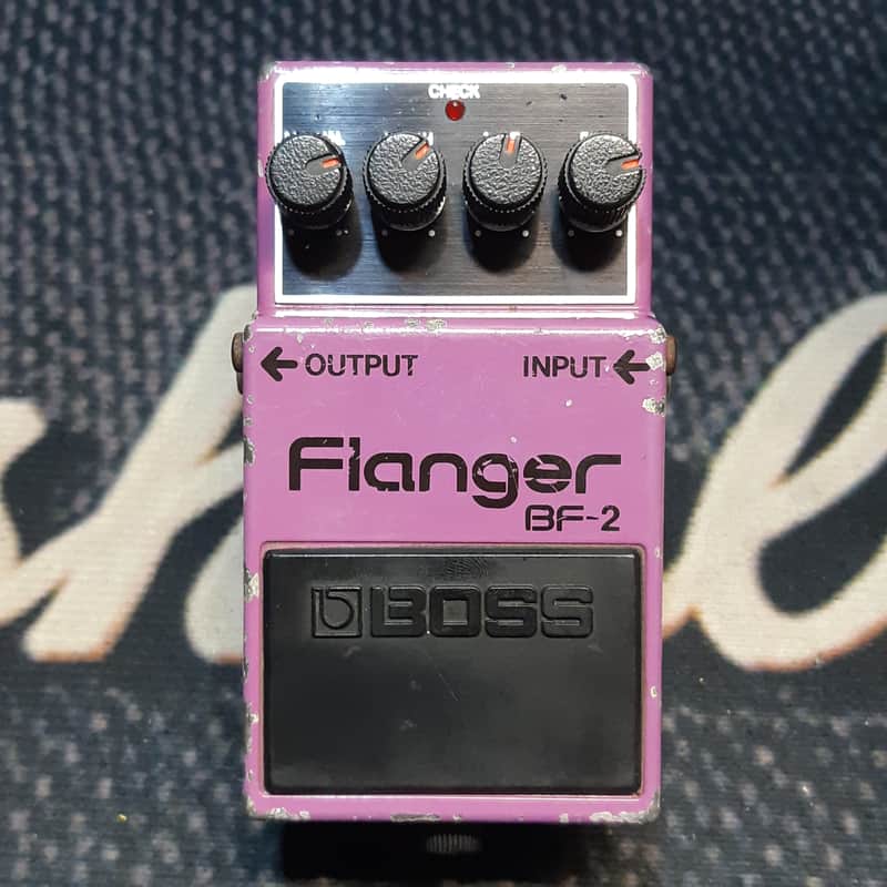 Boss BF-2 Flanger (Black Label) JULY 1981 MIJ NEC OP AMPS image 1