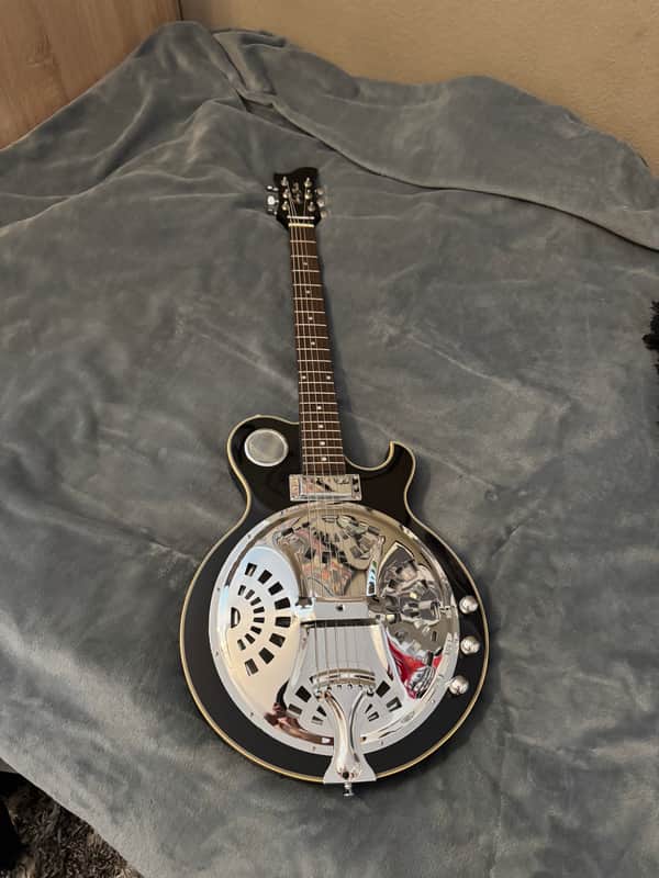Harley Benton Custom Line ResoKing BK 2025 - Black image 1