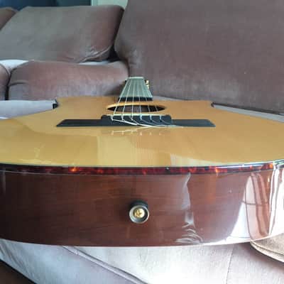 Carvin CL450 Nylon String Classical Crossover Acoustic-Electric, Solid Spruce, Rare image 13