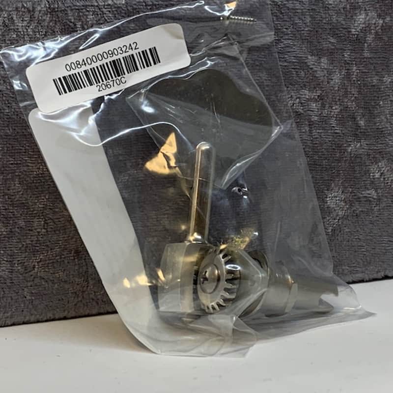Hipshot HB6 USA Ultralite® Bass Tuning Machine 3/8" - Chrome / Clover Key / Bass Side image 1