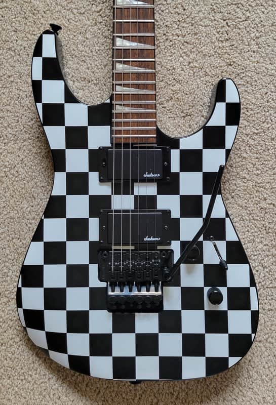 Jackson X Series Soloist SLX DX Electric Guitar, Checkered Past image 1