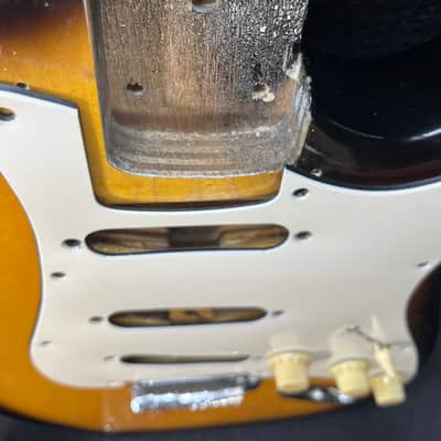 Cort Strat style body and neck - Sunburst image 2