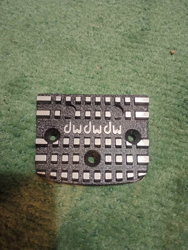 DW Hi Hat/Bass Drum Pedal Butt - Black image 1
