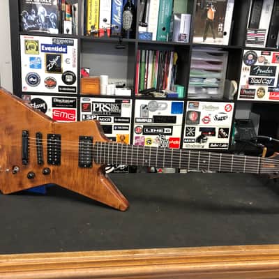 JMC Explorer 7 strings Dark wood image 1