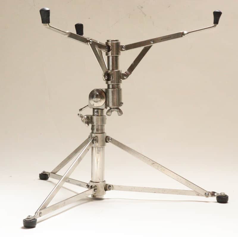 Unique Walburg & Auge Floor Tom Cradle, Height & Angle Adjustable, Traps Era - 1930s / INSPECTED & TESTED image 1