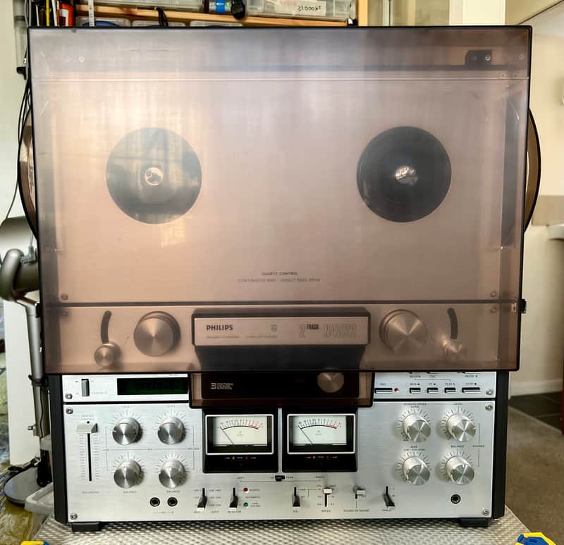 Philips Philips N4522,  2-track (Half track), 3-Speed - Excellent - Excellent image 1