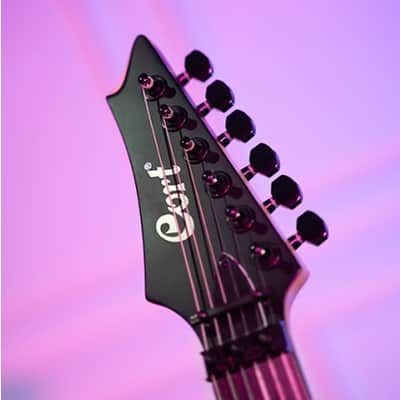 Cort X500 Menace 6-String Multi-Scale Black Satin, Free Shipping image 15