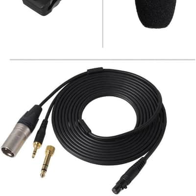 Audio-Technica BPHS2C Broadcast Stereo Headset with Cardioid Condenser Boom Microphone,Black, XLR/6.3 mm image 2