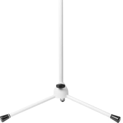 Shure by Gator SH-TRIPODSTANDTBM Tripod Boom Microphone Stand, White image 2