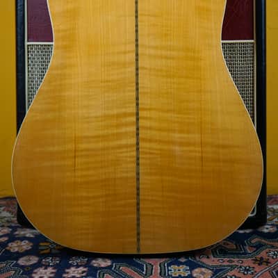 1970s Terada Japan FW504 'Lawsuit' Natural Acoustic Guitar image 12