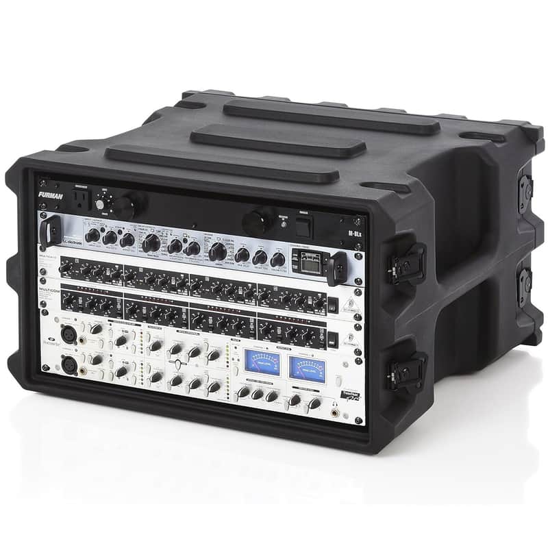 Gator Cases G-PRO-6U-19 Pro Series Rotationally Molded 6U Rack Case with Standard 19" Depth image 1