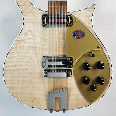 Rickenbacker 660/12 Maple Glo 12-String, Toaster Pickups, Wide Neck, w/HSC 2026 image 6