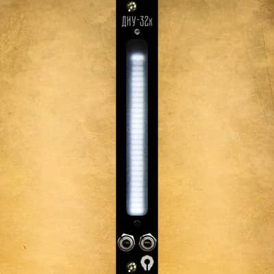 PARATEK Led VU meter "ДИУ-32к" ПБ round black image 1