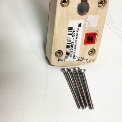 Stratocaster Guitar Malmsteen Neck Upgrade Machined Screw Set image 1