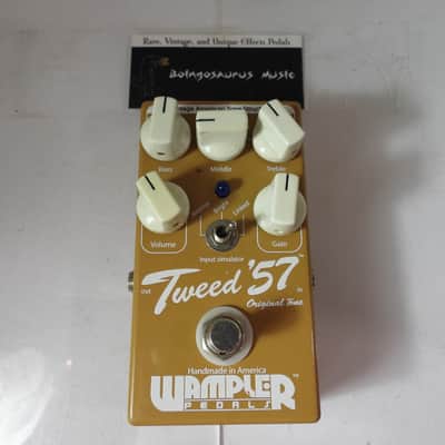 Wampler Tweed '57 American Overdrive Effects Pedal Free USA S&H image 1