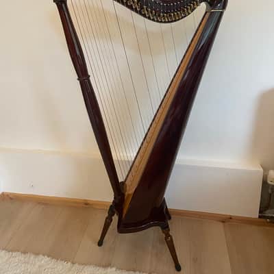 Aoyama (Elysian) Clive Morley 34 String Harp Hempson Harp - Mahogany image 1