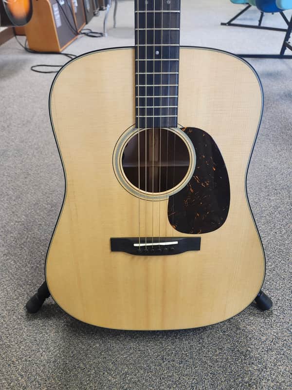 Used 2025 Martin D-18 Satin Acoustic Guitar - Natural Satin with Fishman Pickup and Martin Hardshell Case image 1