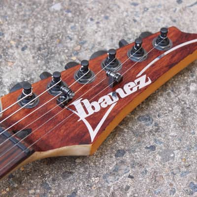 1992 Ibanez SV470 Japan MIJ Superstrat Electric Guitar (Mahogany) w/Hard Case image 2