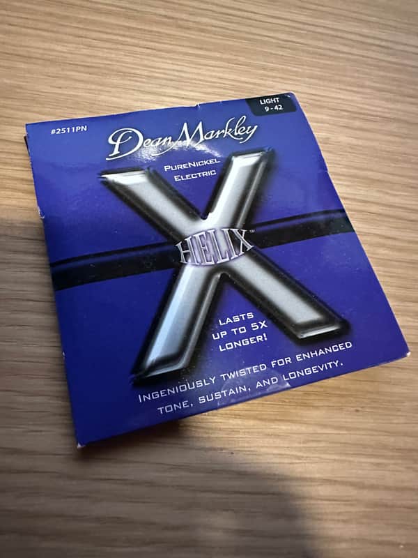Dean Markley Pure Nickel Helix Electric Guitar Strings 9-42 image 1