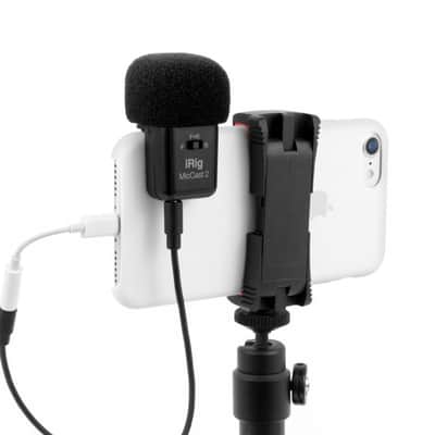 IK MULTIMEDIA iRIG Mic Cast 2 Condenser Microphone image 2