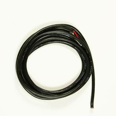 2-Conductor Shielded Guitar Circuit Wire hookup wire 6-Foot 24 AWG ,Black Bild 4
