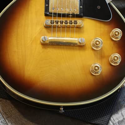1978 Gibson Les Paul Custom Electric Guitar Tobacco Sunburst + OHSC image 5